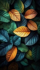 Fototapeta premium Colorful leaves