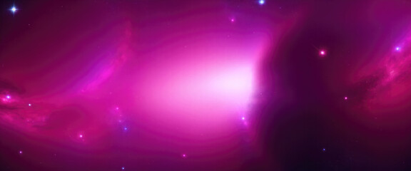 Fototapeta premium Beautiful Maroon Sci-fi cosmic space background