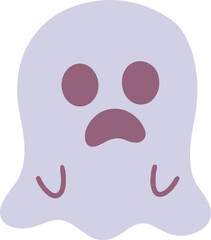 cute vector, flat illustration style of purple Halloween event day, seamless pattern for wallpaper design