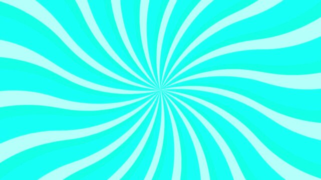 Electric Blue Twis Loop Rotation Background