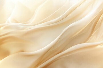Obraz premium Light pale soft pastel gold golden champagne beige abstract background. Color gradient ombre transition. Silk fabric. Luxury premium rich. Matte shimmer. Christmas, birthday, anniversary. Template, ai