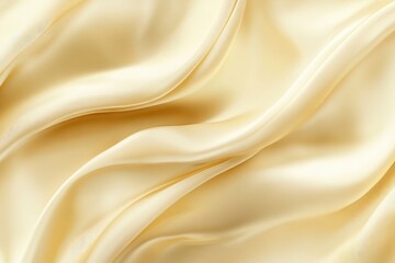 Obraz premium Light pale soft pastel gold golden champagne beige abstract background. Color gradient ombre transition. Silk fabric. Luxury premium rich. Matte shimmer. Christmas, birthday, anniversary. Template, ai