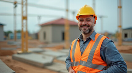 portrait of a construction worker