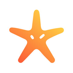 starfish vector colorful 