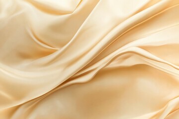 Obraz premium Light pale soft pastel gold golden champagne beige abstract background. Color gradient ombre transition. Silk fabric. Luxury premium rich. Matte shimmer. Christmas, birthday, anniversary. Template, ai