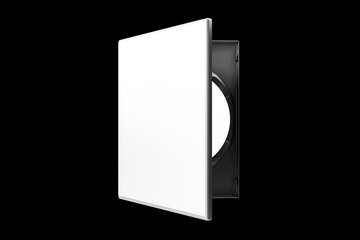 Side Perspective DVD Cover Pack Mockup