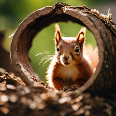 squirrel in the forest