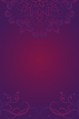 Luxury floral ornamental background 