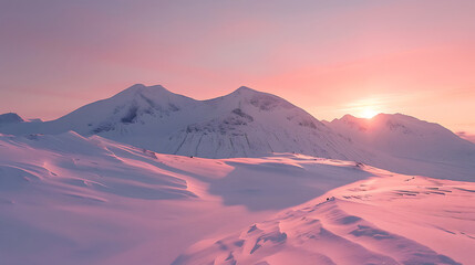 Naklejka premium mountain in the nature