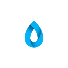 Water drop logo design