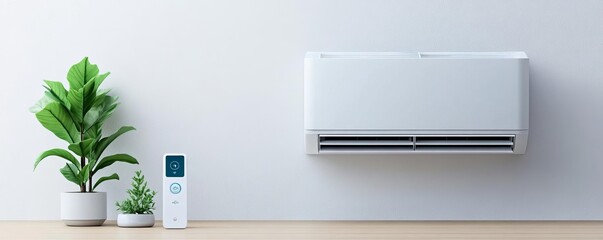 Air conditioner with voice control integration, smart home, hands-free cooling