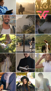 Multi Screen Vertical Slideshow 243