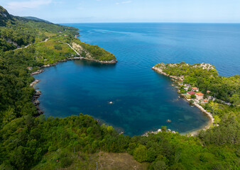 Gideros Bay, which bears the traces of the Genoese, where pirates took shelter in ancient times and is the natural harbor of the Square. Cide, Kastamonu, Turkey