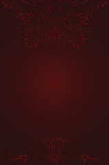 Luxury floral ornamental background 