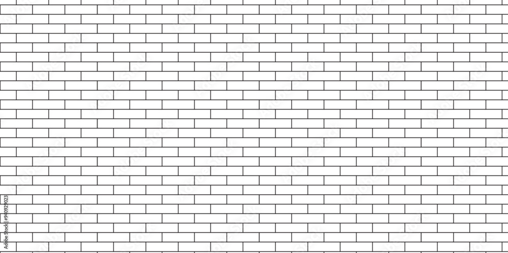 Wall mural white brick wall background. brick wall background. white or dark gray pattern grainy concrete wall 