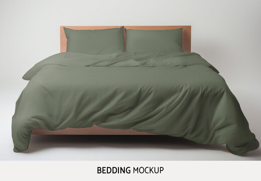 Bedding Mockup With Generative AI
