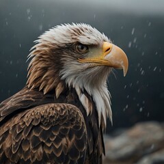 Obraz premium american bald eagle