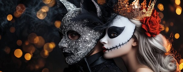 Creative costumes for a horror-themed Halloween party
