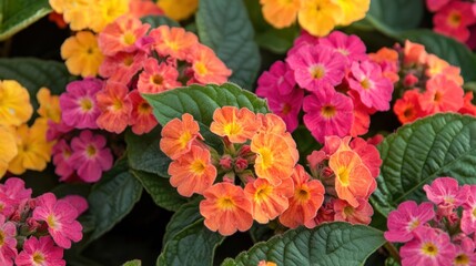 Fototapeta premium Vibrant Flowers in Bloom