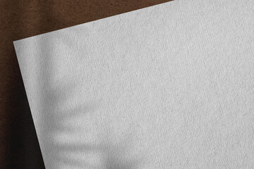 Scene White Textured Background Mockup with Shades of Shadow