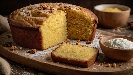 A delectable Christmas cornbread warm