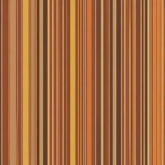 Obraz premium Retro Palm Beach Design with Horizontal Stripes in Warm Orange, Yellow, and Brown - Vintage T-shirt Illustration.