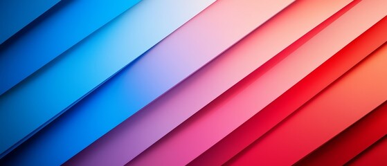 Fototapeta premium A detailed view of a diagonal wallpaper featuring red, pink, blue, and green hues