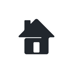 Home icon. House symbol template for graphic and web design collection logo vector illustration
