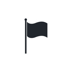 Flag icon symbol template for graphic and web design collection logo vector illustration