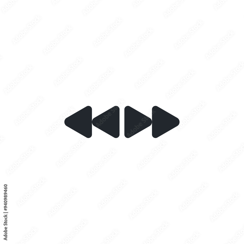 Poster forward icon. next symbol template for graphic and web design collection logo vector illustration