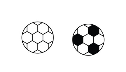Football icon design with white background stock illustration