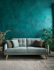 sofa in a room, sofa, interior, furniture, room, couch, home, wall, 