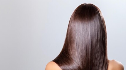 Hair treatment with keratin for repairing damage, strengthening care, smooth and strong
