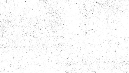 Dark grainy texture on white background. Dust overlay textured. Grain noise particles. Rusted white effect.  scattered tiny particles. eroded grunge backdrop. vector illustration