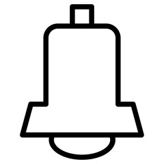 Alarm Alert Bell Line Icon