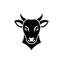 portrait of a cow icon