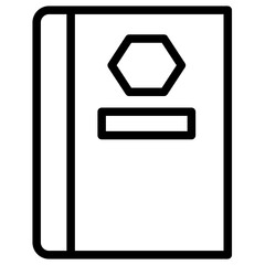 Book Dates Travel Line Icon