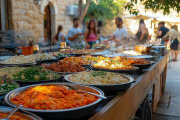 Obraz premium Maltese Food, Served On A Table