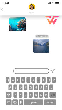 Smartphone Chat Intro Vertical Slideshow 247