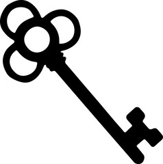 Antique Black Key Pattern 2