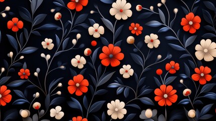 A traditional pattern of fireworks, incorporating traditional designs and motifs, creating a classic and elegant look.