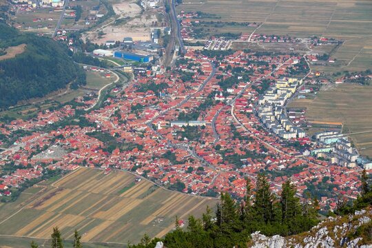 Zarnesti town in Romania
