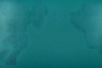 Obraz premium A smooth glossy leather texture in a vibrant teal with a fine grain, AI Generated