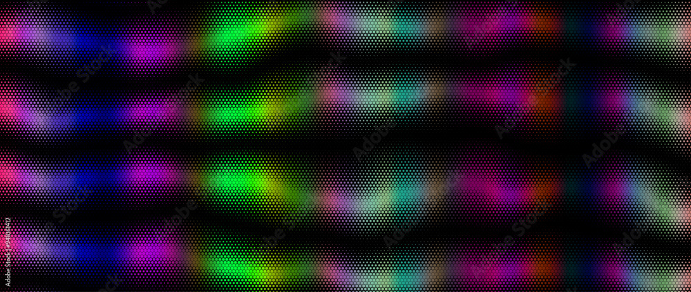 Aufkleber abstract geometric colorful graphic design print honeycomb pattern. vector illustration.