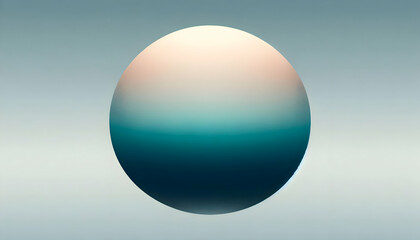 Obraz premium gradient background transitioning smoothly from soft pastel to light