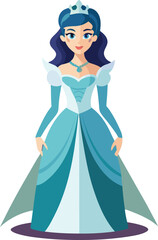 Fototapeta premium Adult princess Vectors & Illustrations