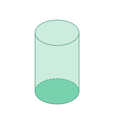 Fototapeta premium Cylinder Tube Vector Illustration