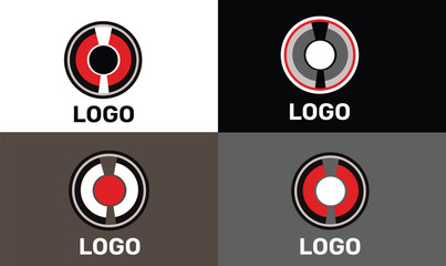 Logo Design with 4 types of color