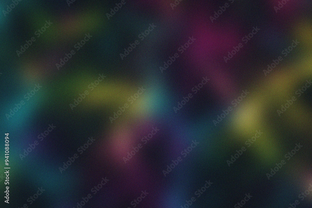 Aufkleber abstract gradient background with multicolor blurred effect, digital art