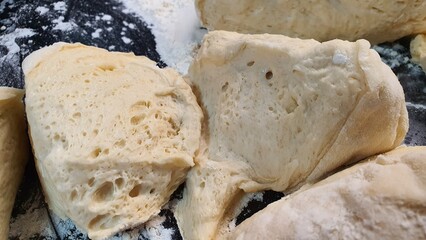 Preparing Bread Dough with Flour Dusting and Proofing – Artisan Baking Process